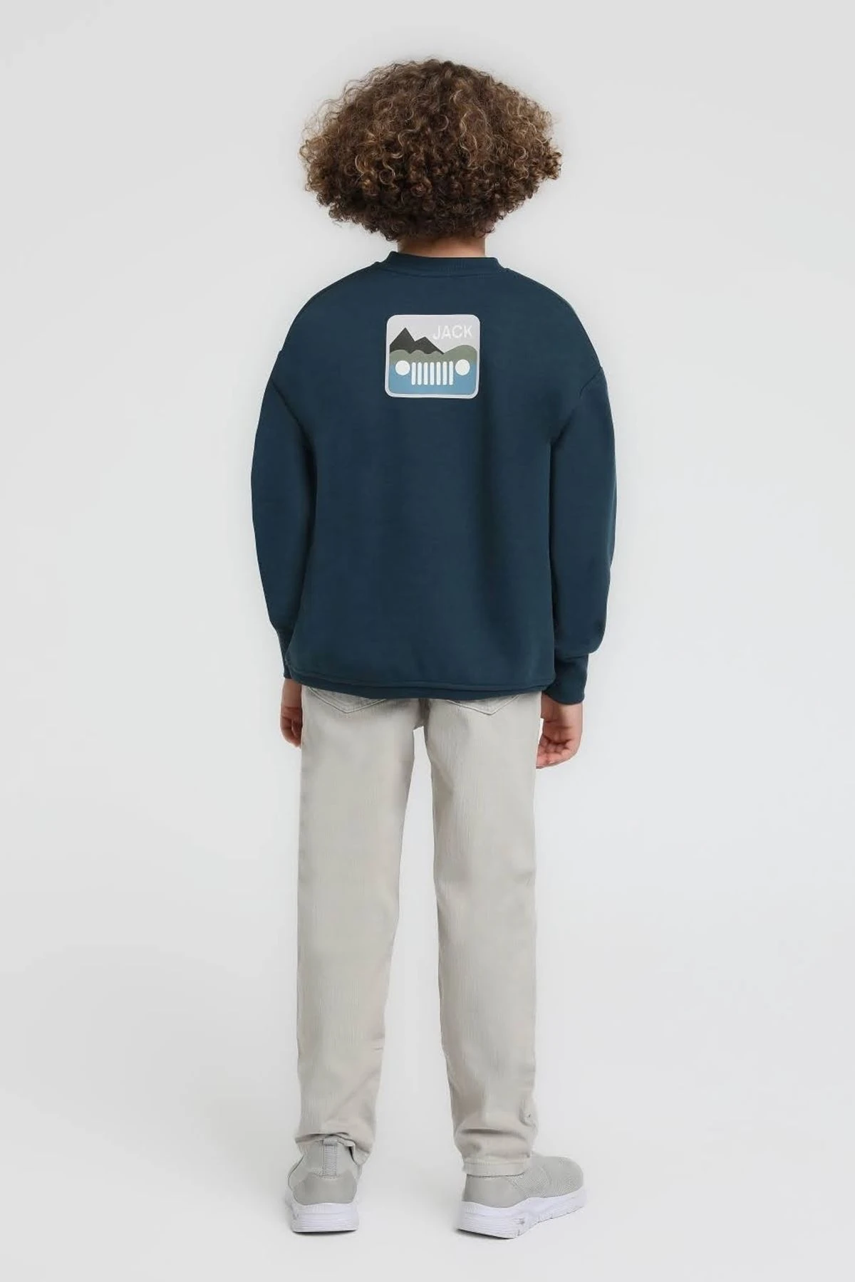 Jacklions 4-14 Yaş Embrace Detours Erkek Çocuk Sweat-Petrol