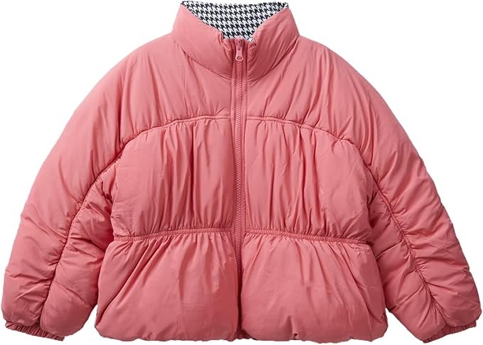 United Colors of Benetton Kız Çocuk Çift Taraflı Pufa Mont
