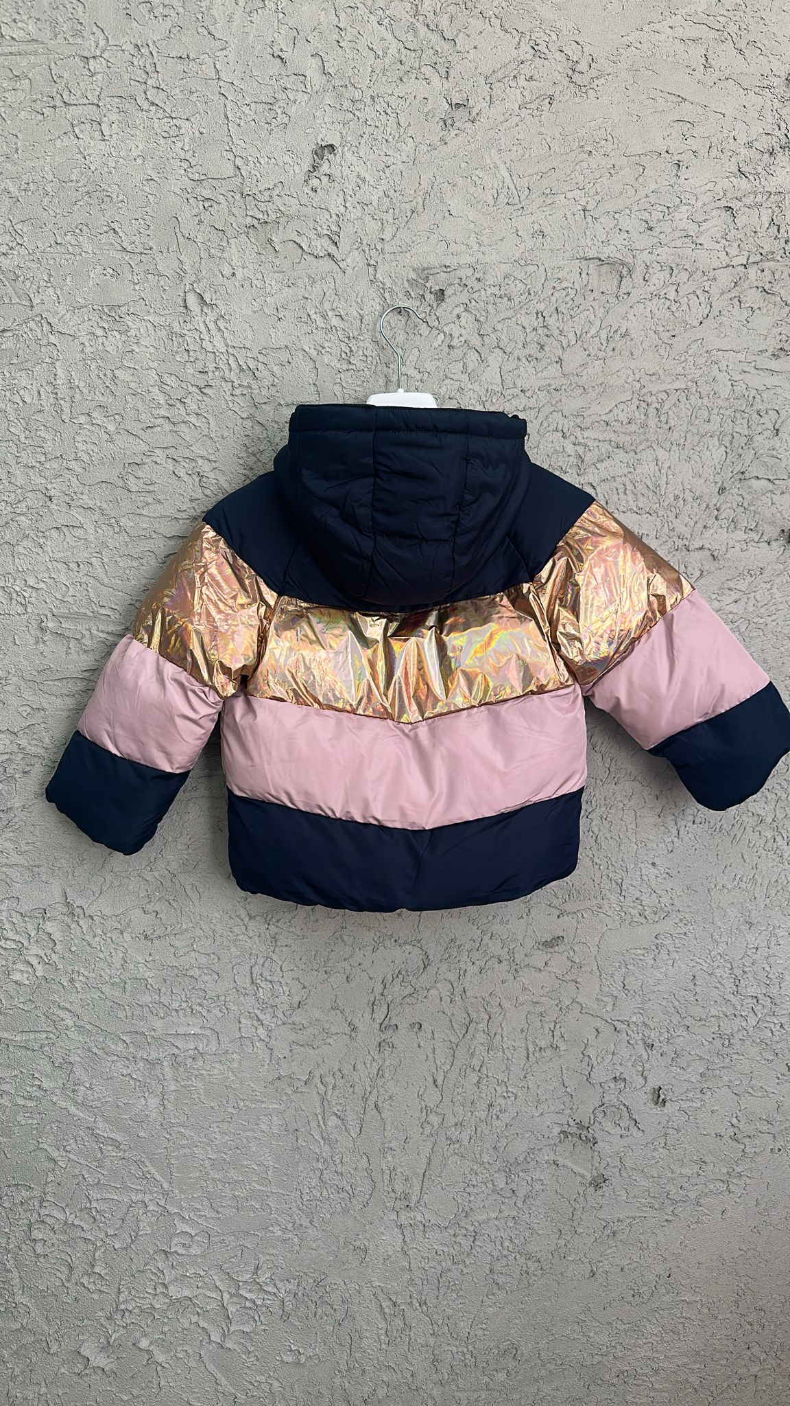 Name İt Lacivert Kız Çocuk Mont NMFMILLE PUFFER JACKET BLOC