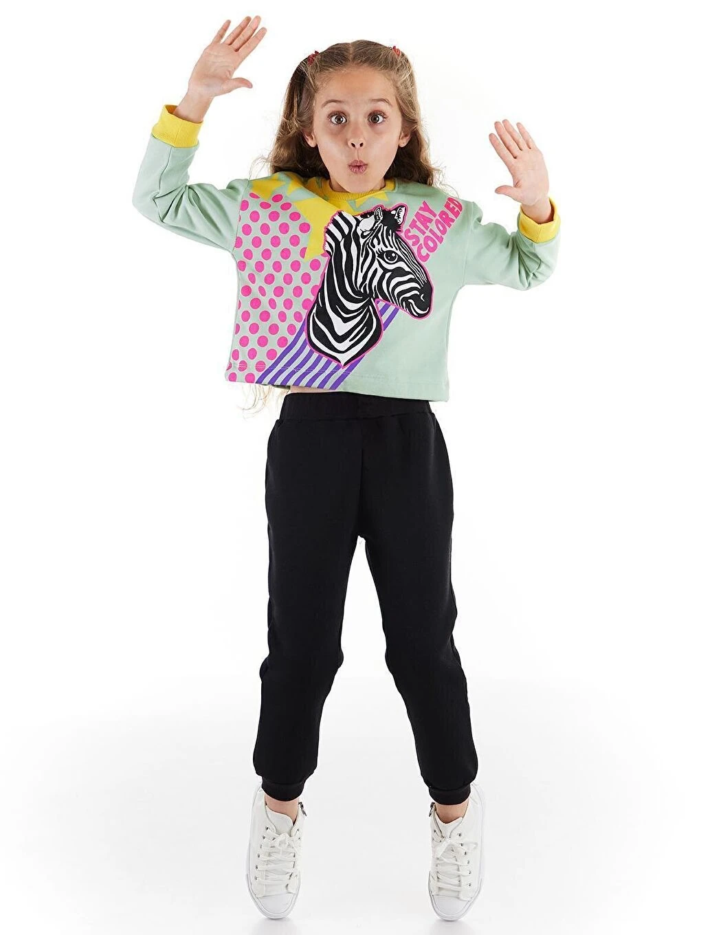 Deno Kids Karışık Stay Colored Kız Eşofman Takımı