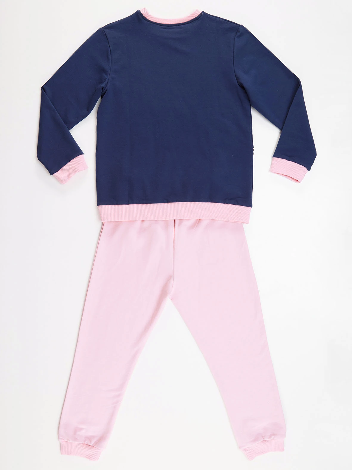 Deno Kids Sevimli Kedi Kız Eşofman Takımı