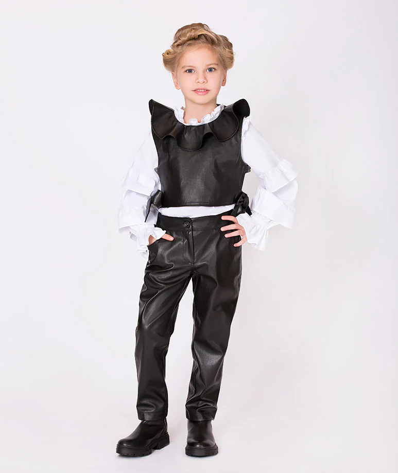 Goose ®  Suni Deri Yelek Pantalon Takım