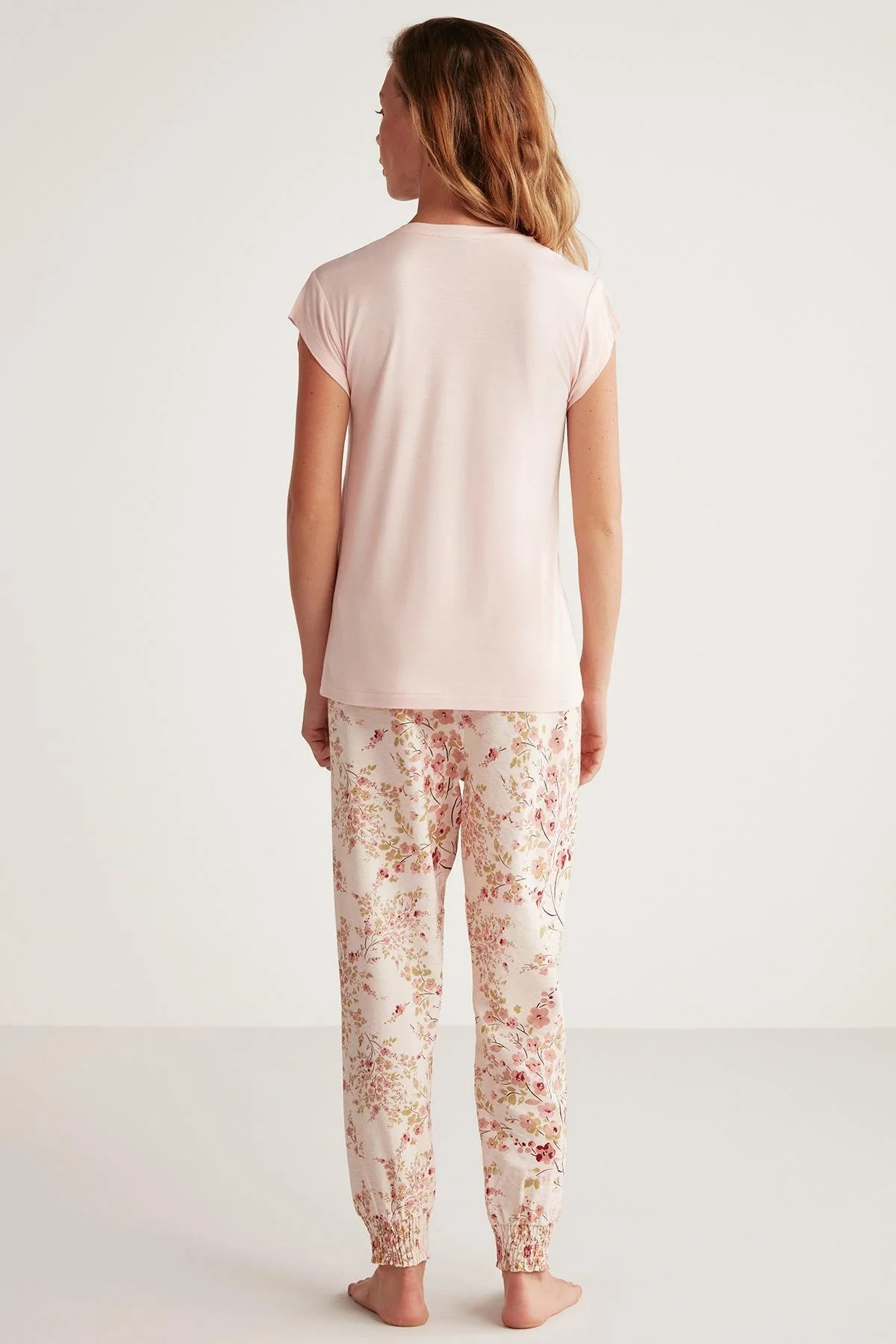 Catherine's Yumuşak Dokulu Kadın Pijama Takımı