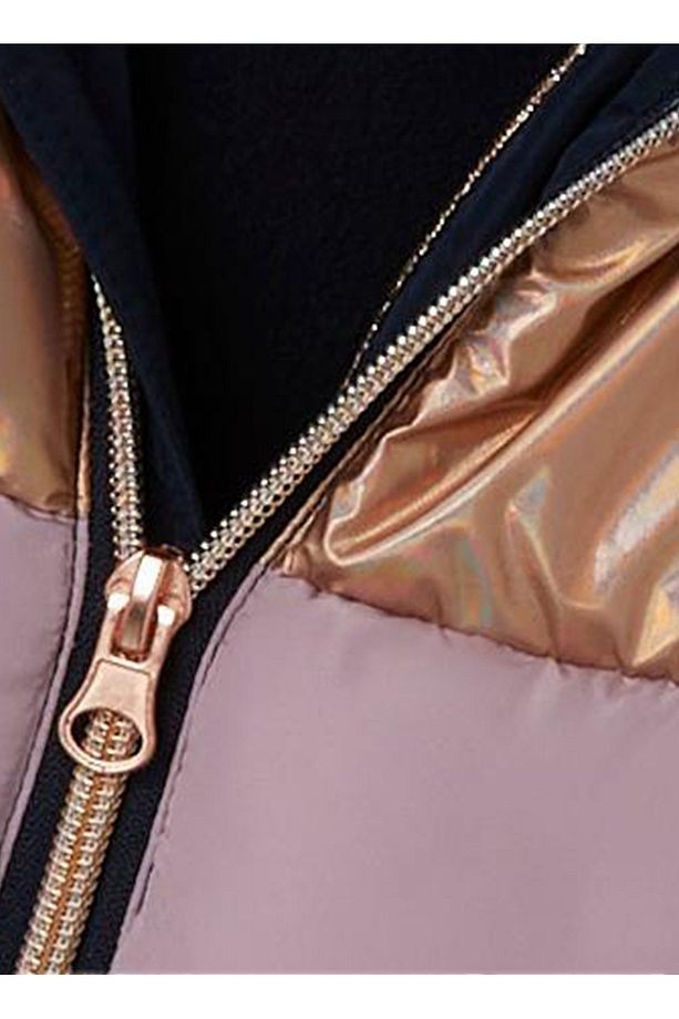Name İt Lacivert Kız Çocuk Mont NMFMILLE PUFFER JACKET BLOC