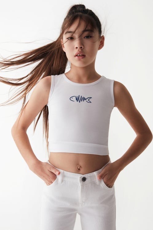 NK Kız Çocuk Midilli Crop