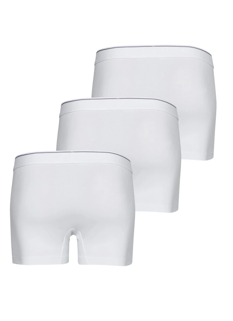 Blackspade Erkek Boxer 3'lü Paket Tender Cotton 9670 - Beyaz