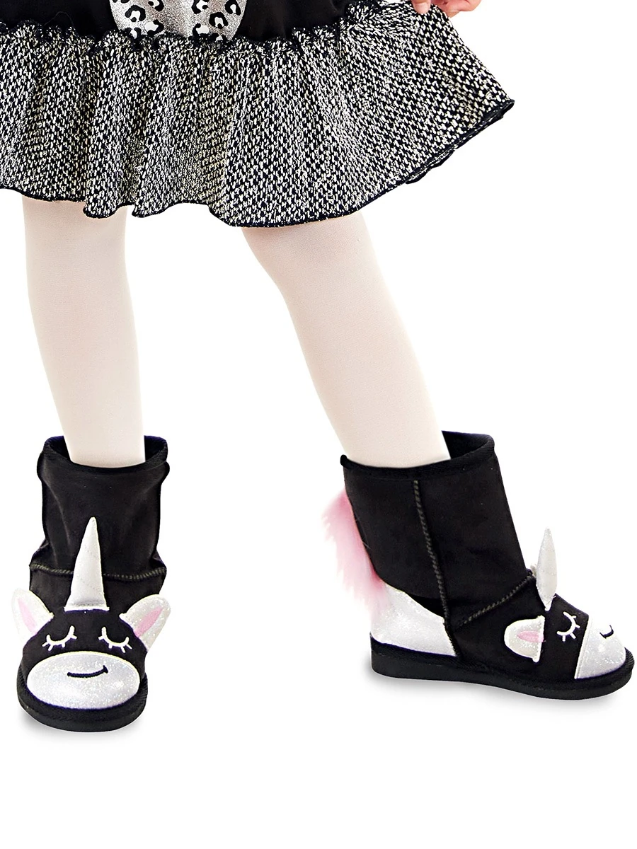 Deno Kids Siyah Unicorn Kız Çocuk Bot