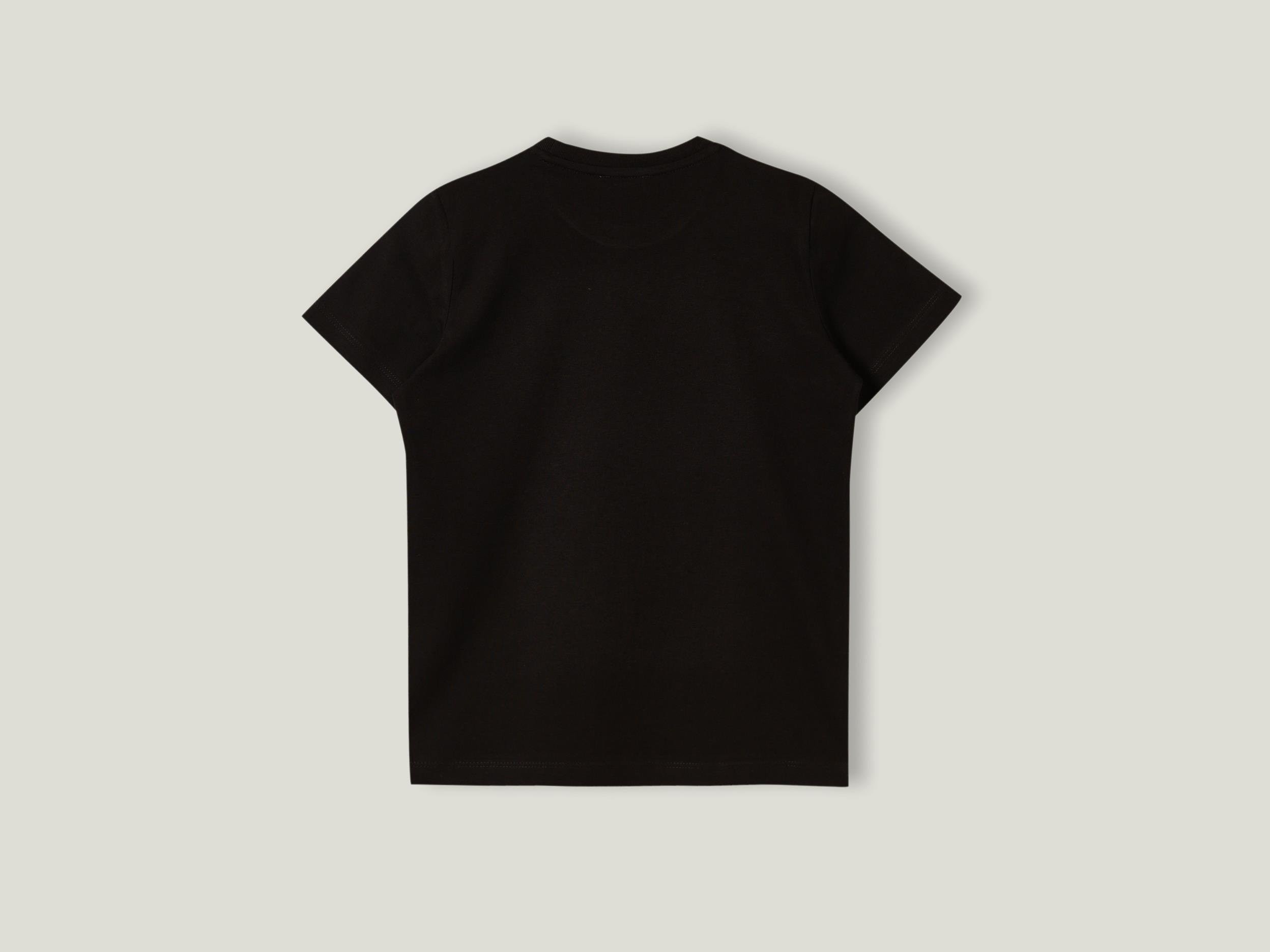 Benetton Erkek Çocuk Siyah T-shirt