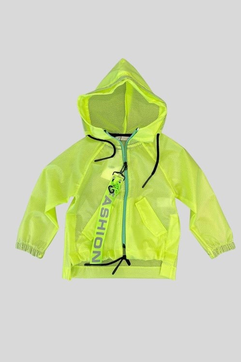 ESCABEL UNİSEX NEON RENK YAĞMURLUK NEON YEŞİLİ