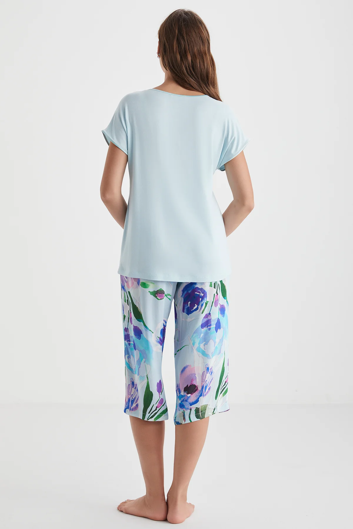 Catherine's Yumuşak Dokulu Kadın Kaprili Takım