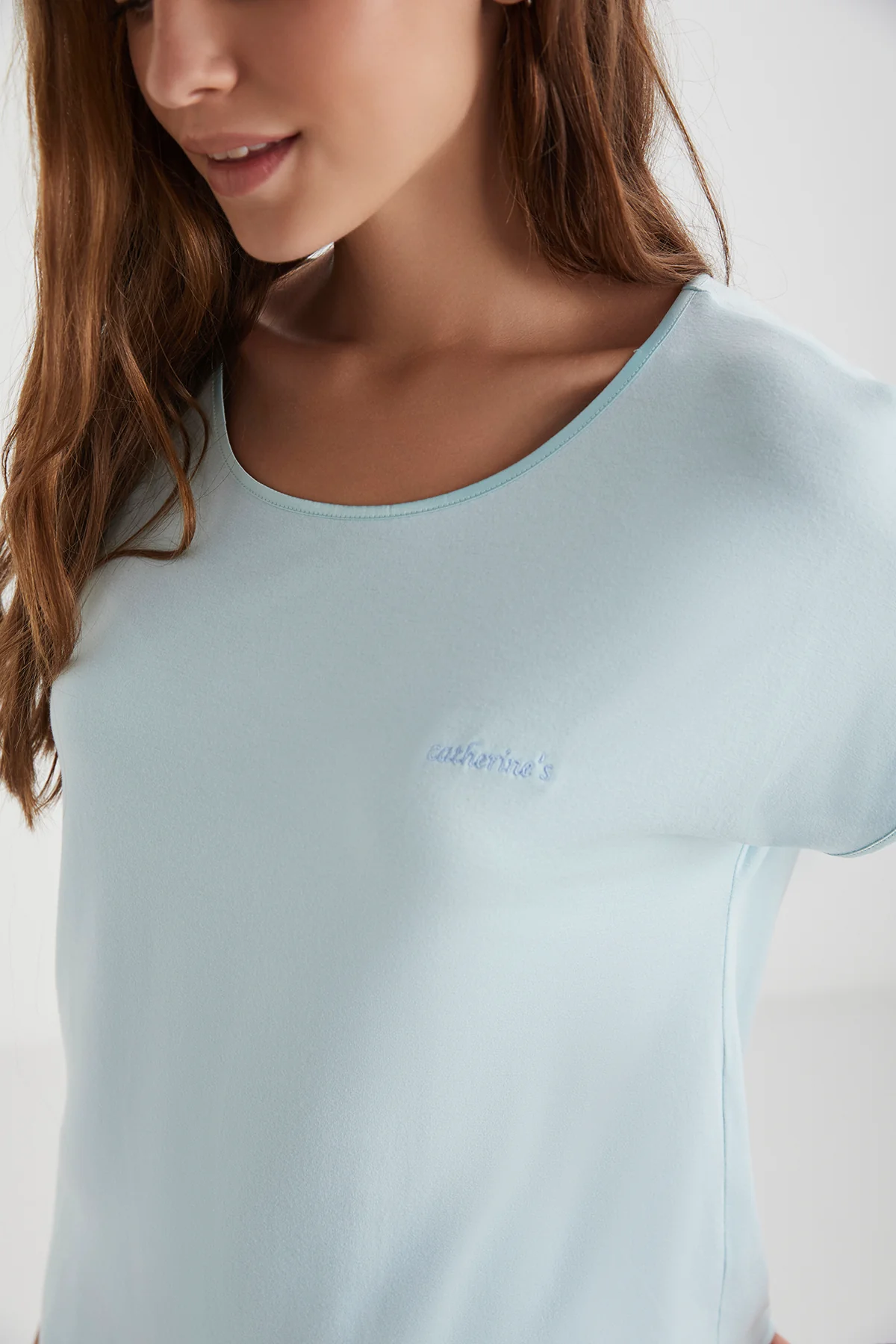 Catherine's Yumuşak Dokulu Kadın Kaprili Takım