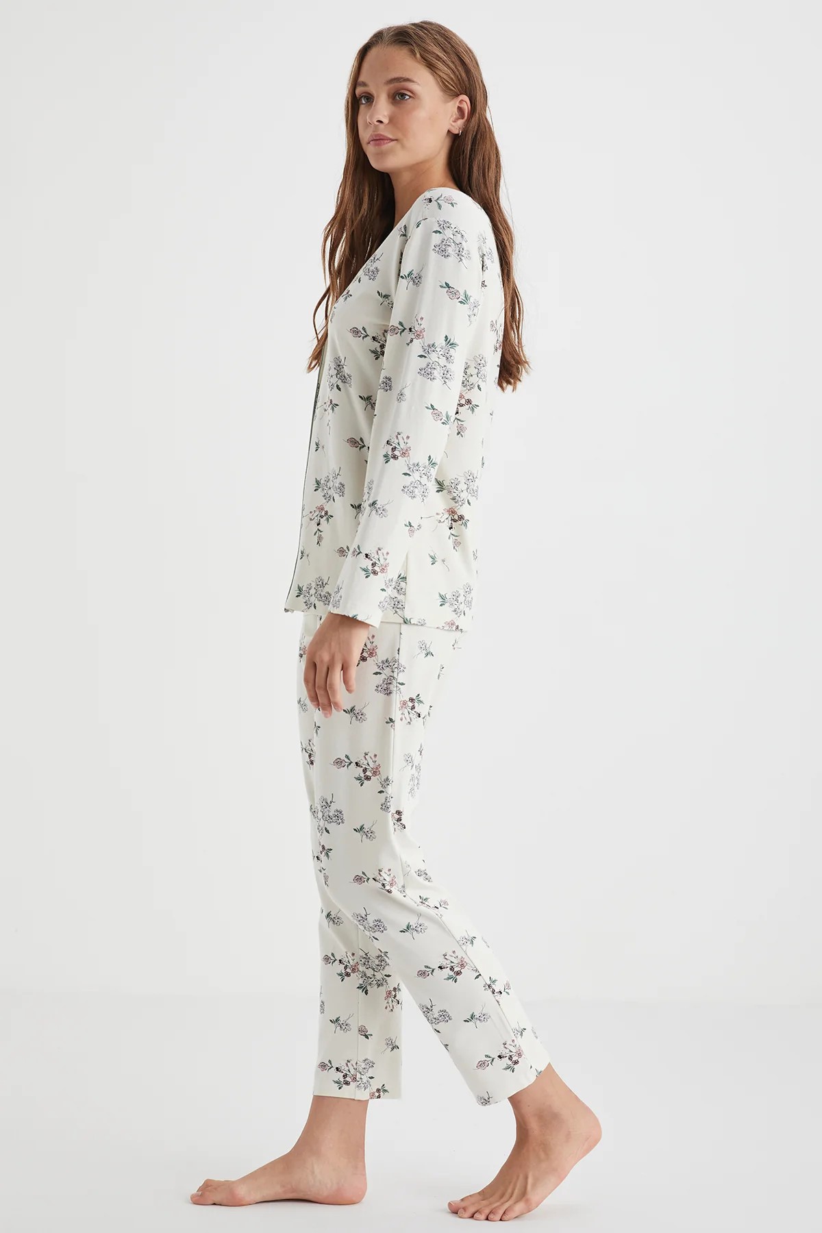 Yumuşak Dokulu Pijama Takımı