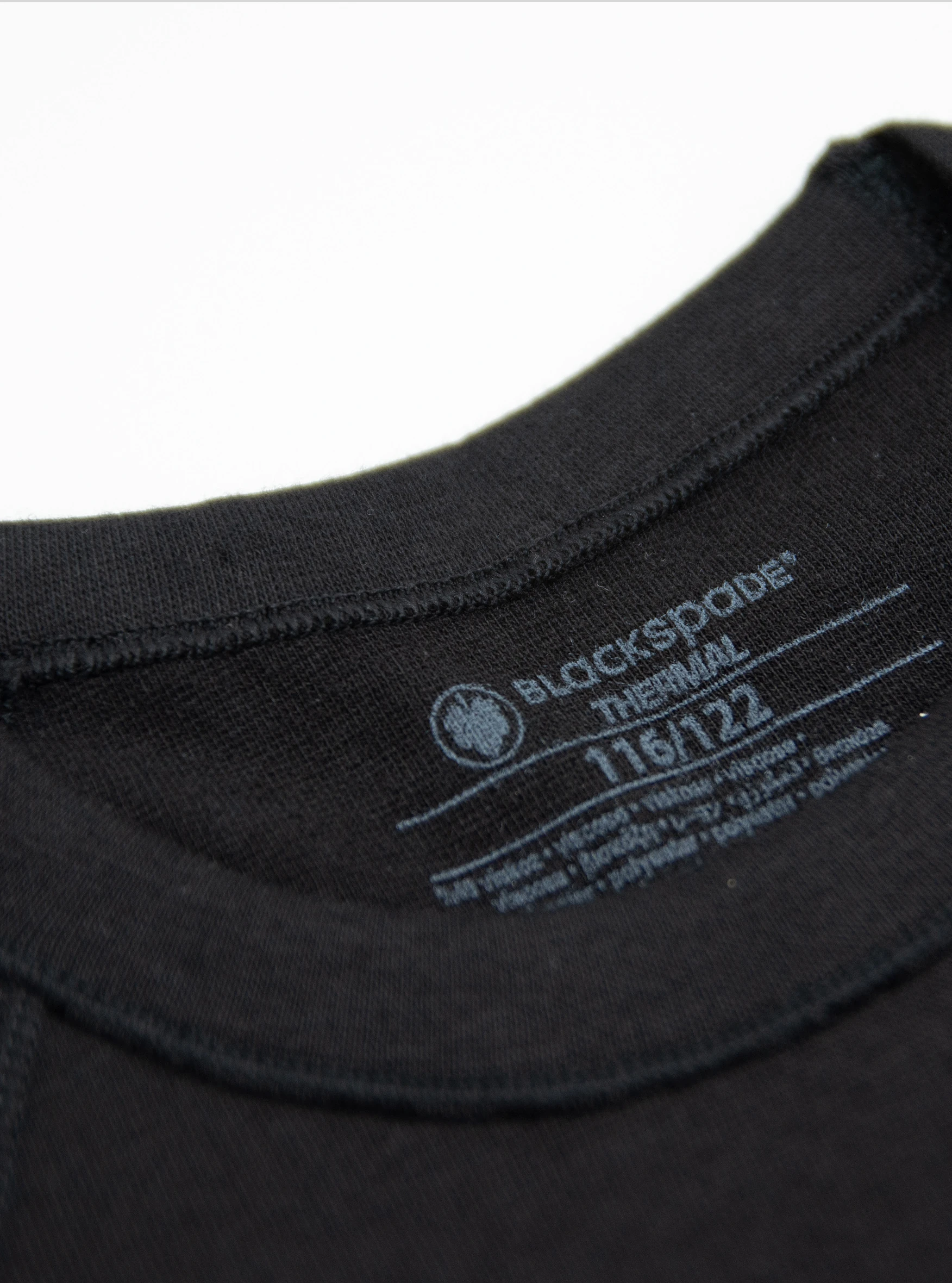 Blackspade Çocuk Termal Tişört 2. Seviye 9265 - Siyah