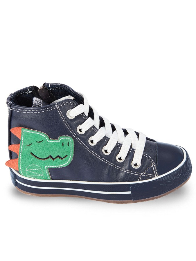 Dino Tırtırlı Erkek Çocuk Sneakers Spor Ayakkabı Denokids