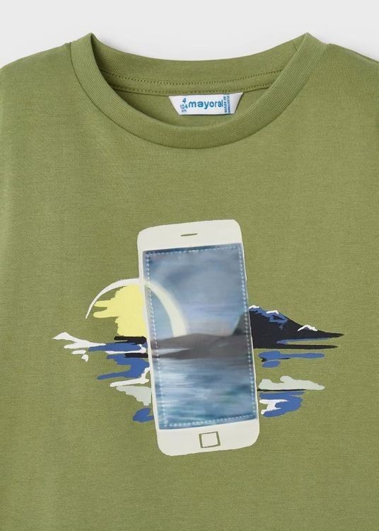 Mayoral Erkek Yazlık Kısa Kol T-shirt Yeşil 3003