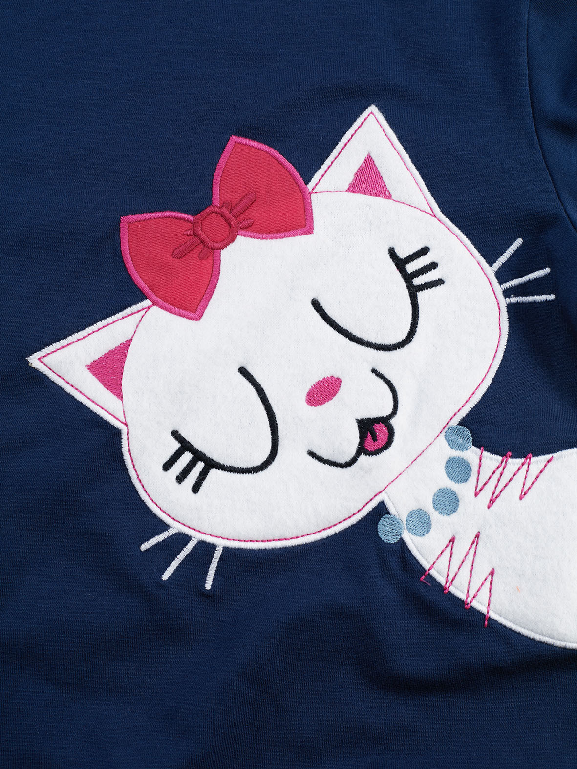 Deno Kids Sevimli Kedi Kız Eşofman Takımı