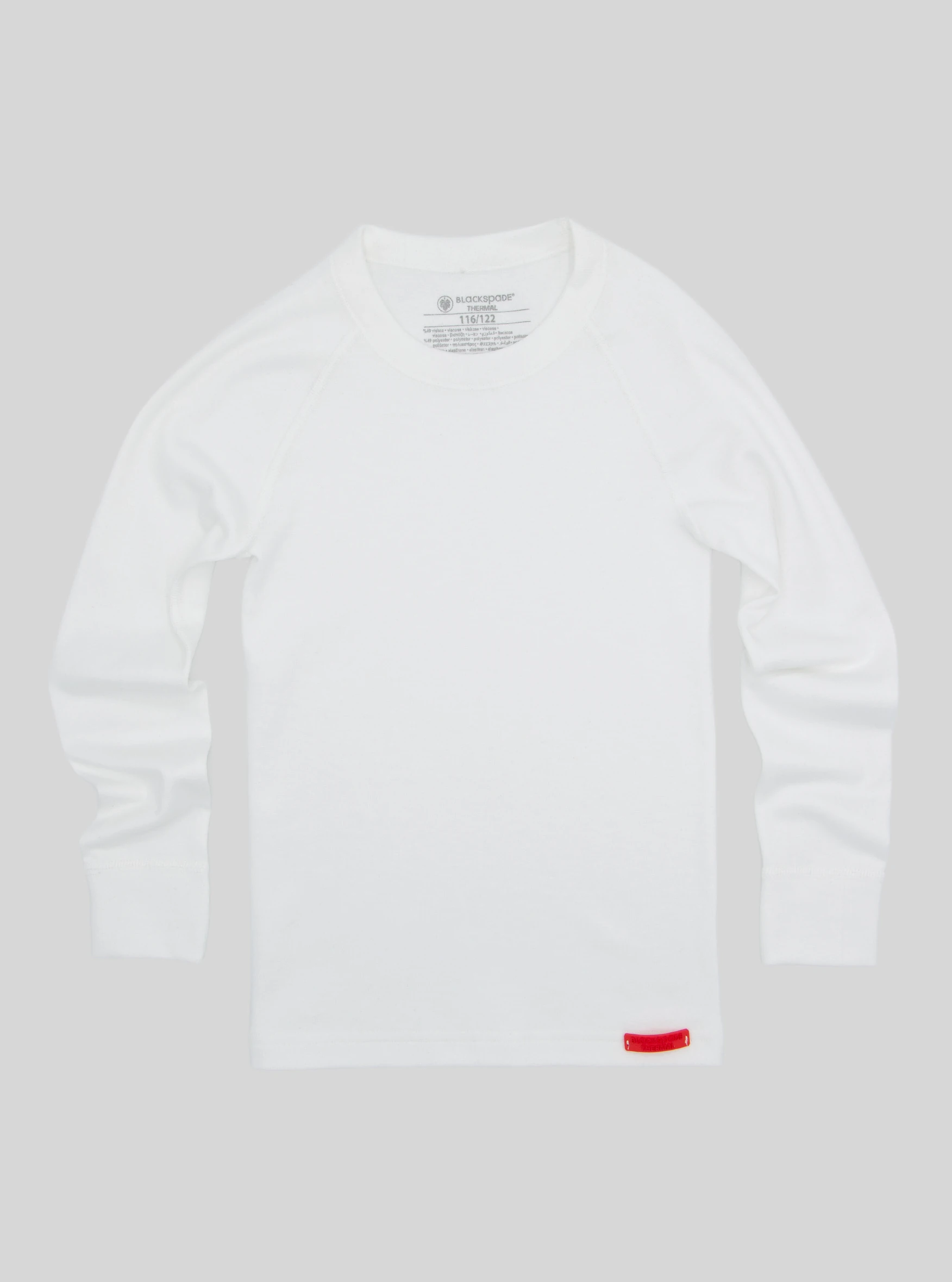Blackspade Çocuk Termal Tişört 2. Seviye 9265 - Beyaz