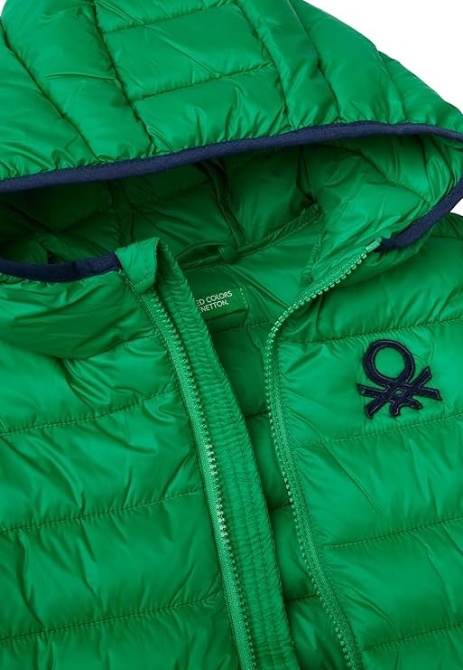 BENETTON Logolu İnce Puffer Mont