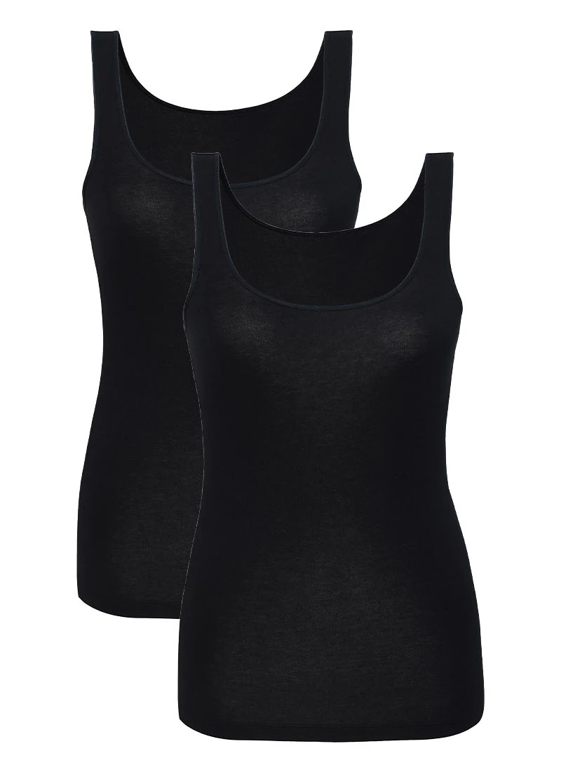 Blackspade Kadın Atlet 2'li Paket Essential 1590 - Siyah