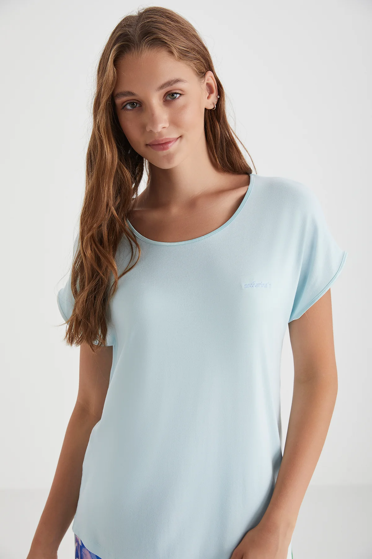 Catherine's Yumuşak Dokulu Kadın Kaprili Takım