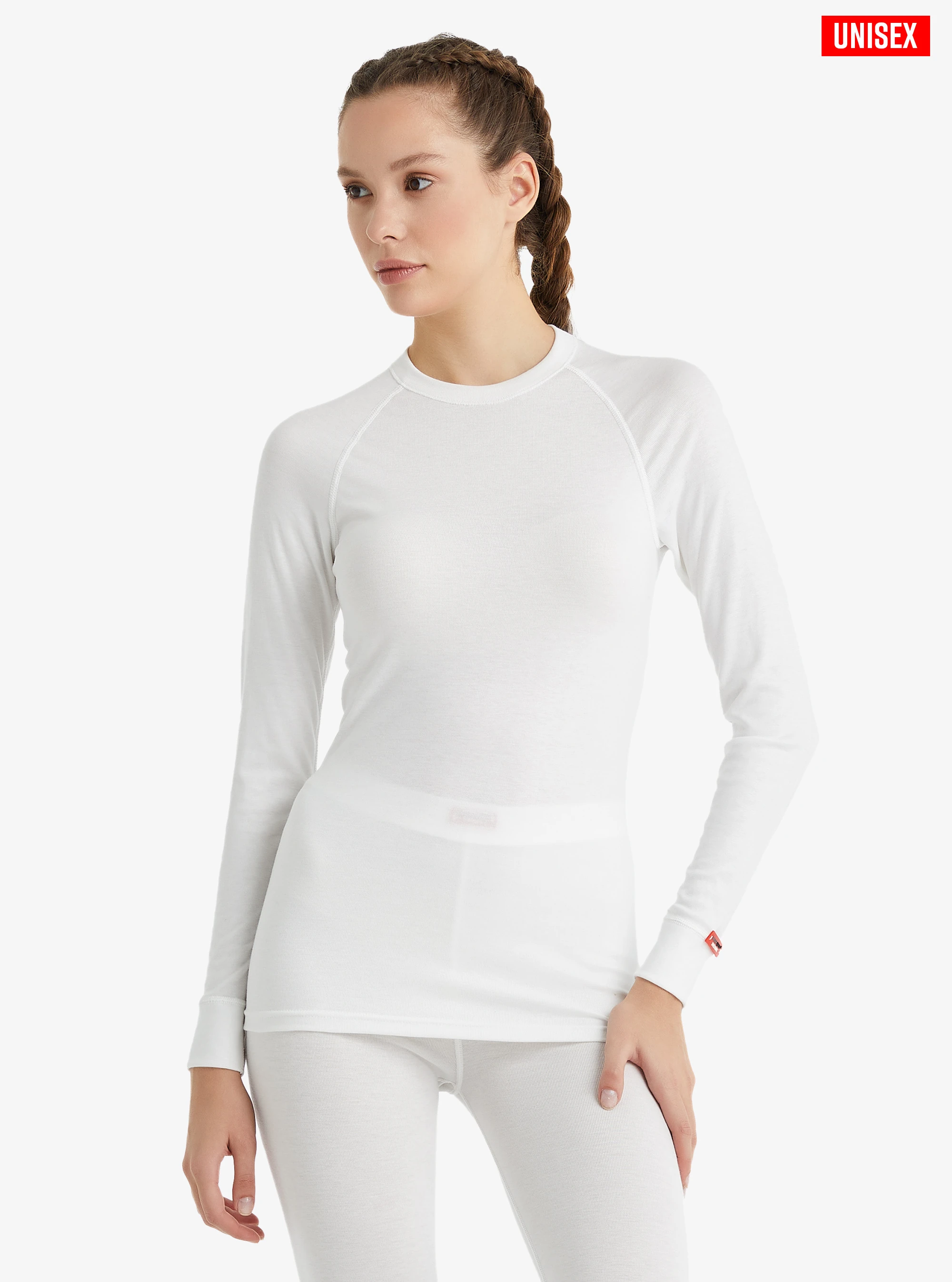 Blackspade Unisex Termal Tişört 2. Seviye 9259 - Beyaz