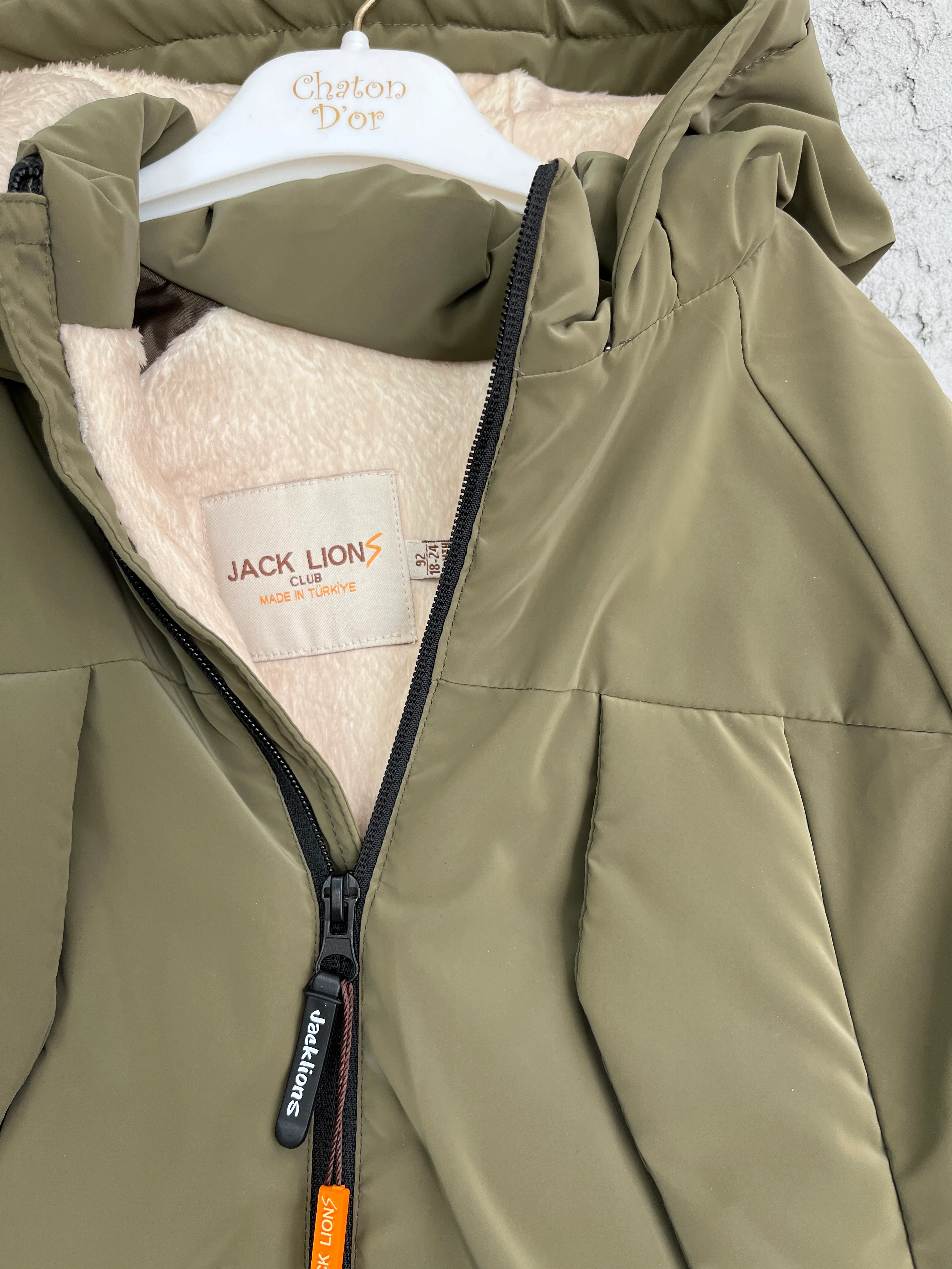 Jackions İç Kürklü Kaban