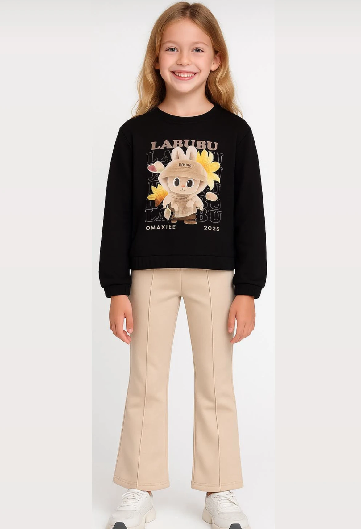 Escabel Süet Tayt Labubu Sweat Takım