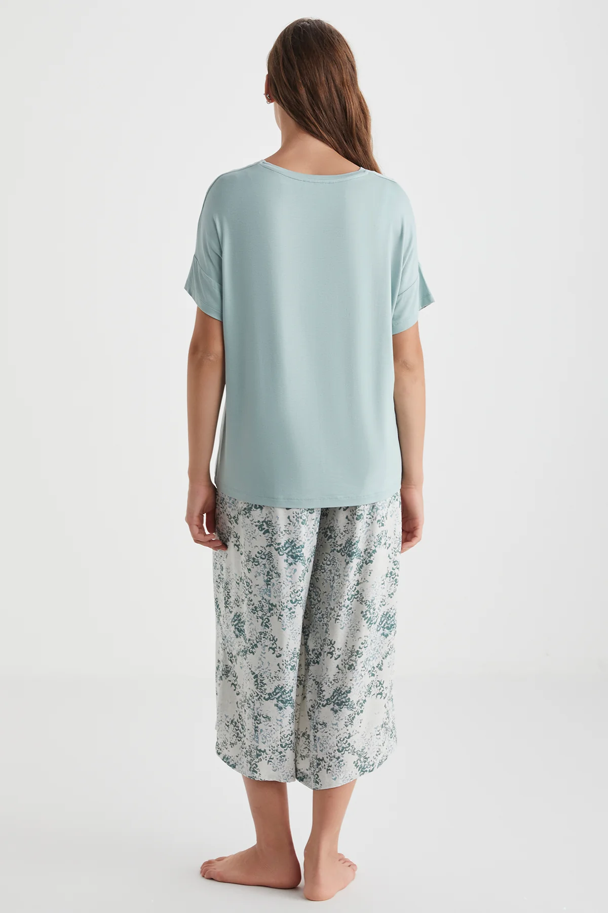 Catherine's Yumuşak Dokulu Kadın Kaprili Takım