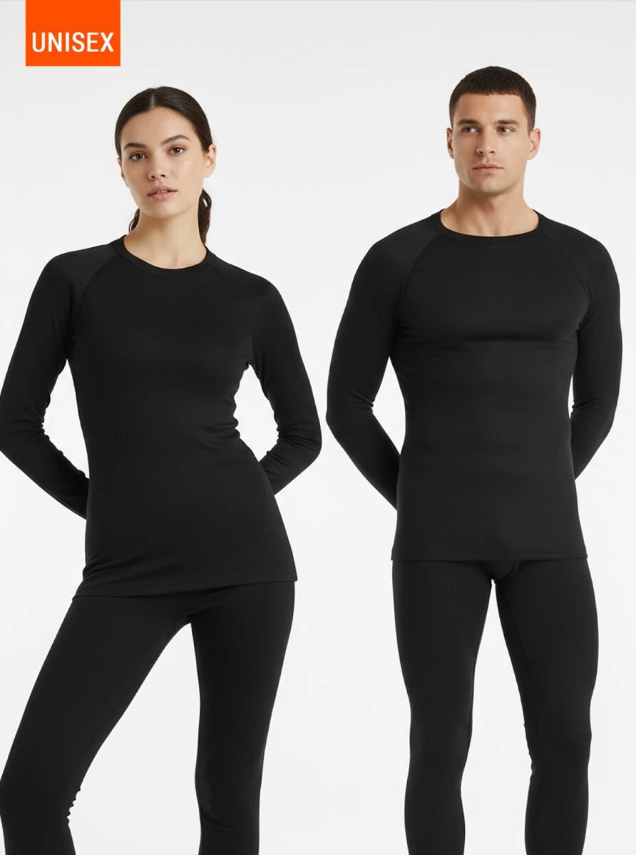 Blackspade Unisex Termal Tişört 2. Seviye 9259 - Siyah