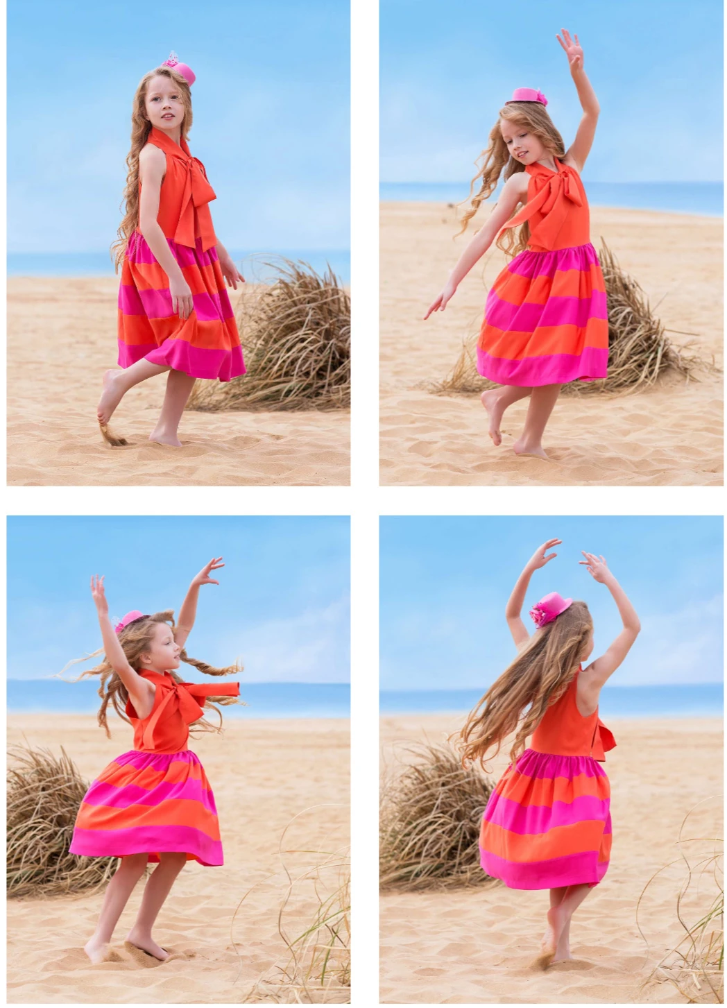 Mama Luma Kız Çocuk Tasarım Elbise 