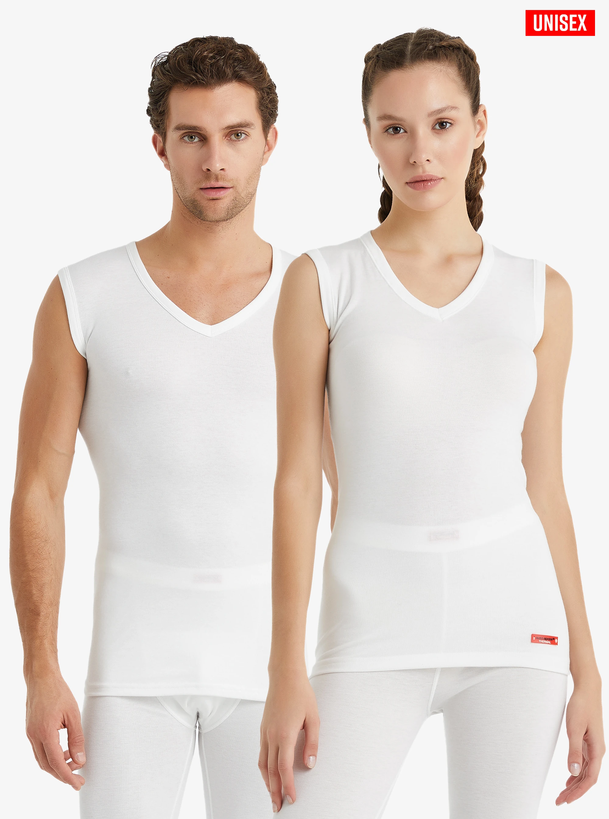 Blackspade Unisex Termal Tişört 2. Seviye 9243 - Beyaz