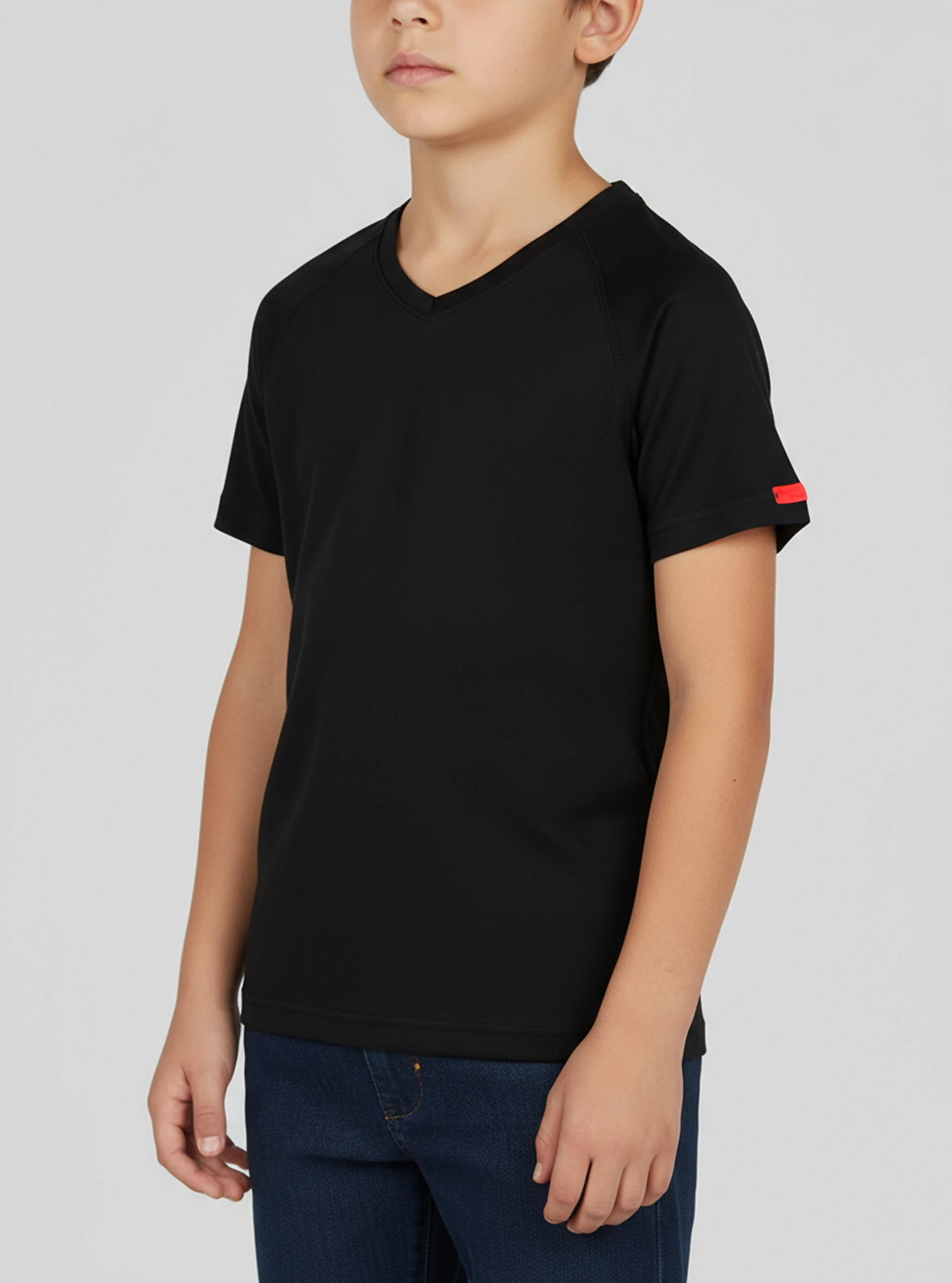 Blackspade Çocuk Termal Tişört 2. Seviye 9249 - Siyah