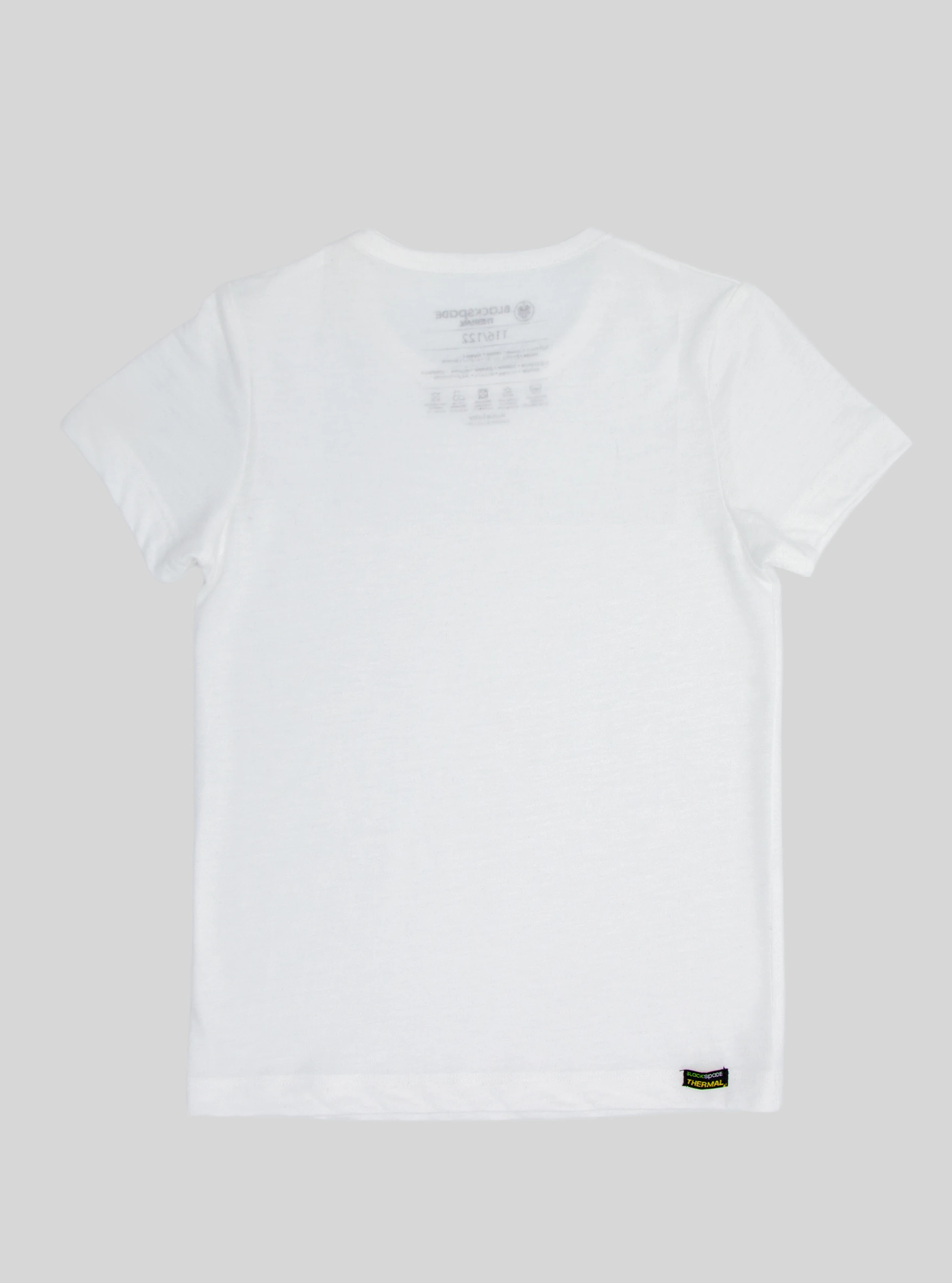 Blackspade Çocuk Termal Tişört 1. Seviye 9299 - Beyaz