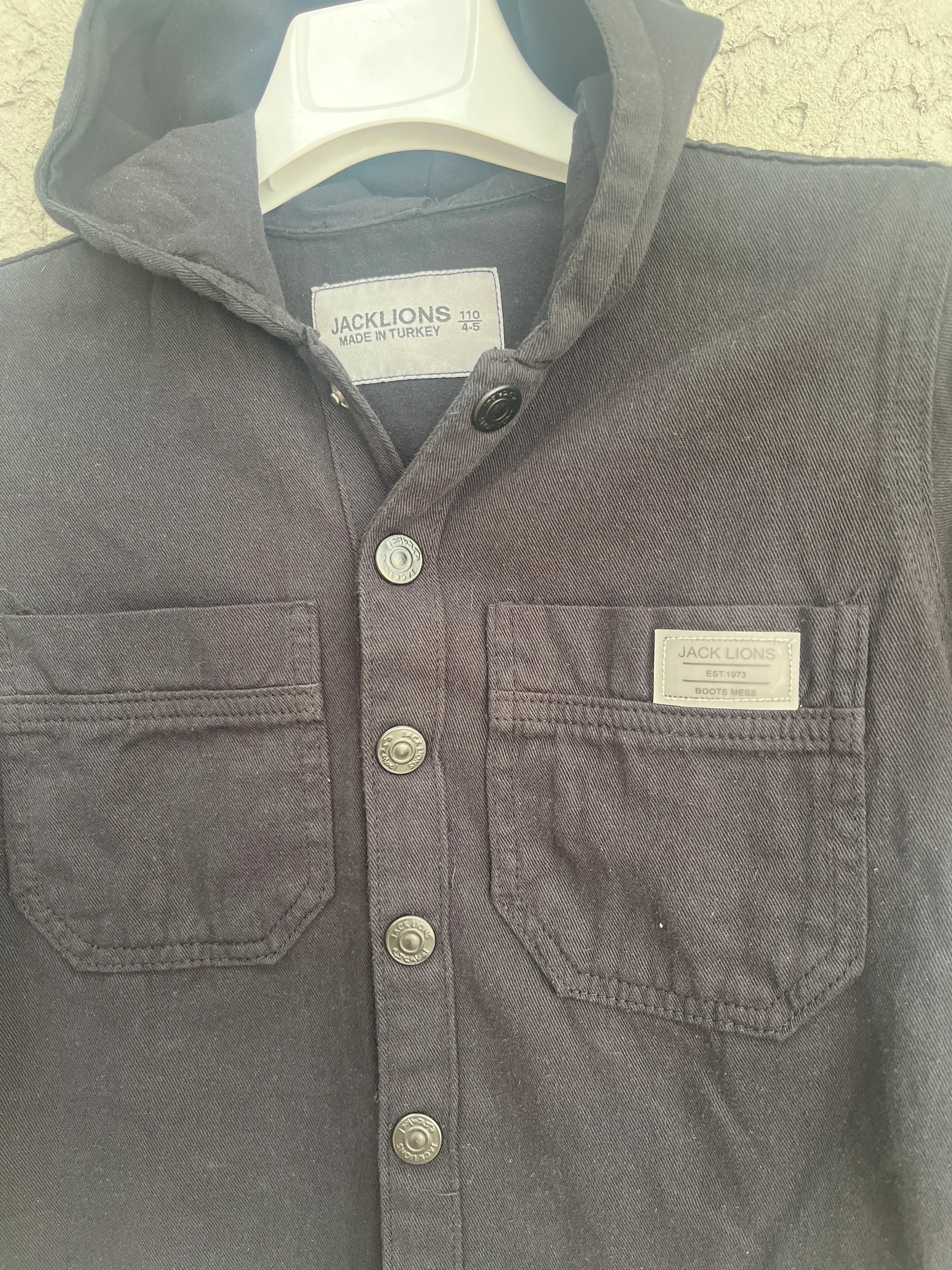 Jacklions Yumuşak Doku Kot Ceket Gömlek 