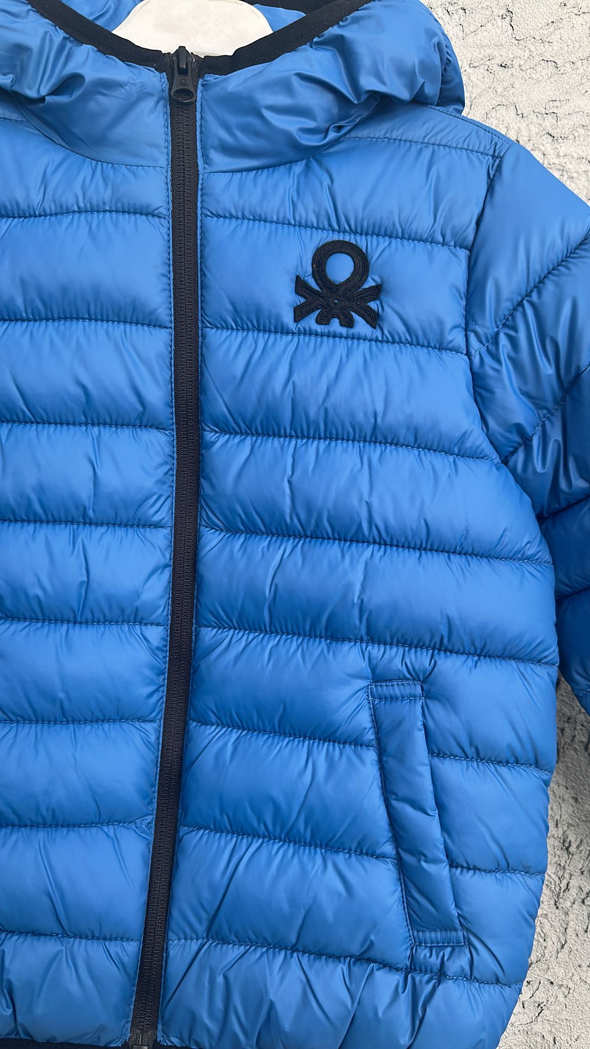 United Colors of Benetton Mavi Mevsimlik Puffer Erkek Çocuk Mont