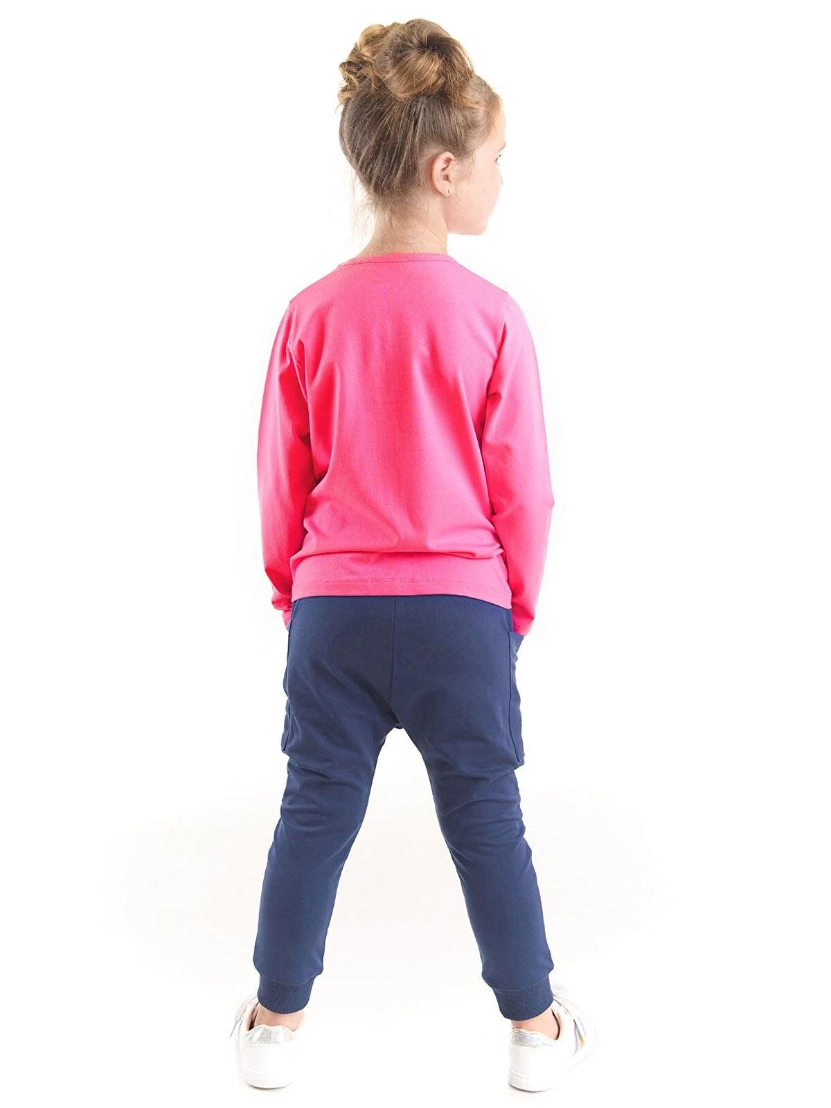 Denokids Karışık Japan Cats Kız Çocuk Tişört Pantolon Takım