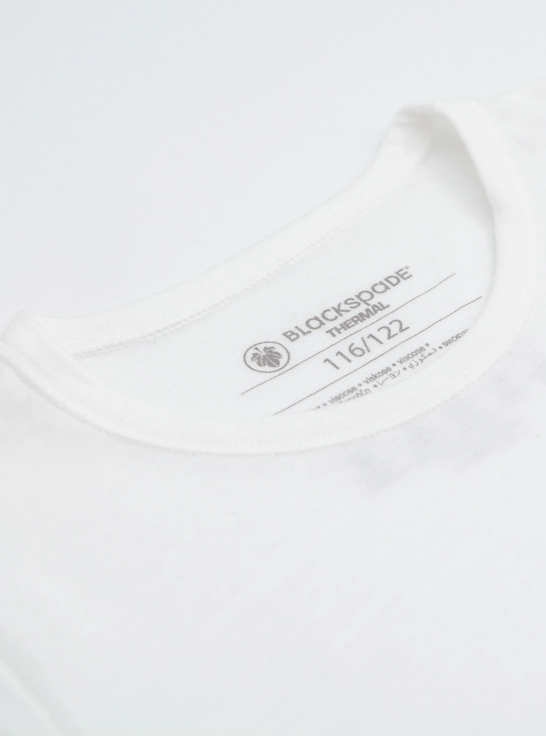 Blackspade Çocuk Termal Tişört 1. Seviye 9299 - Beyaz