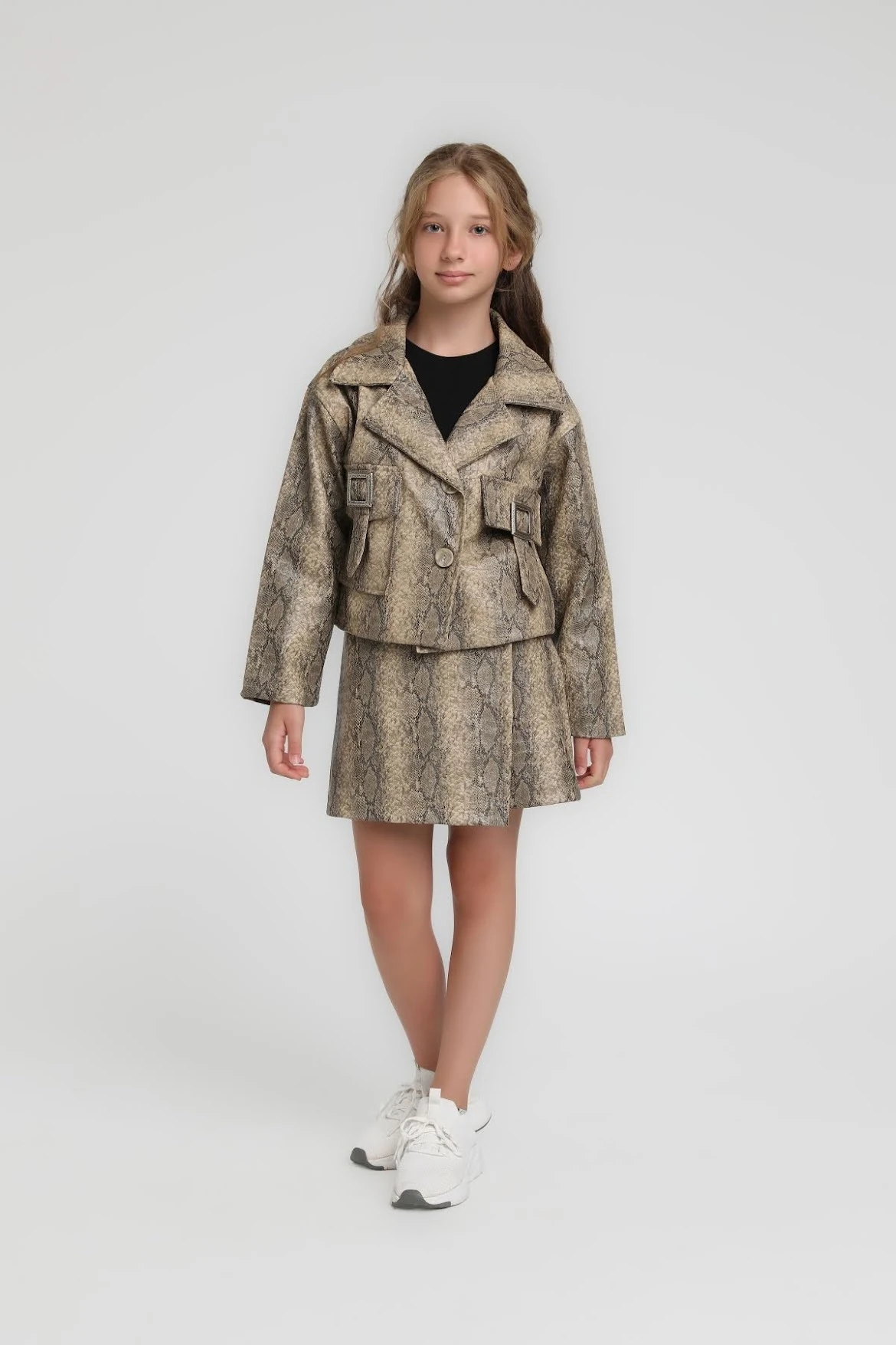 Escabel Piton Ceket Şort Etek takım