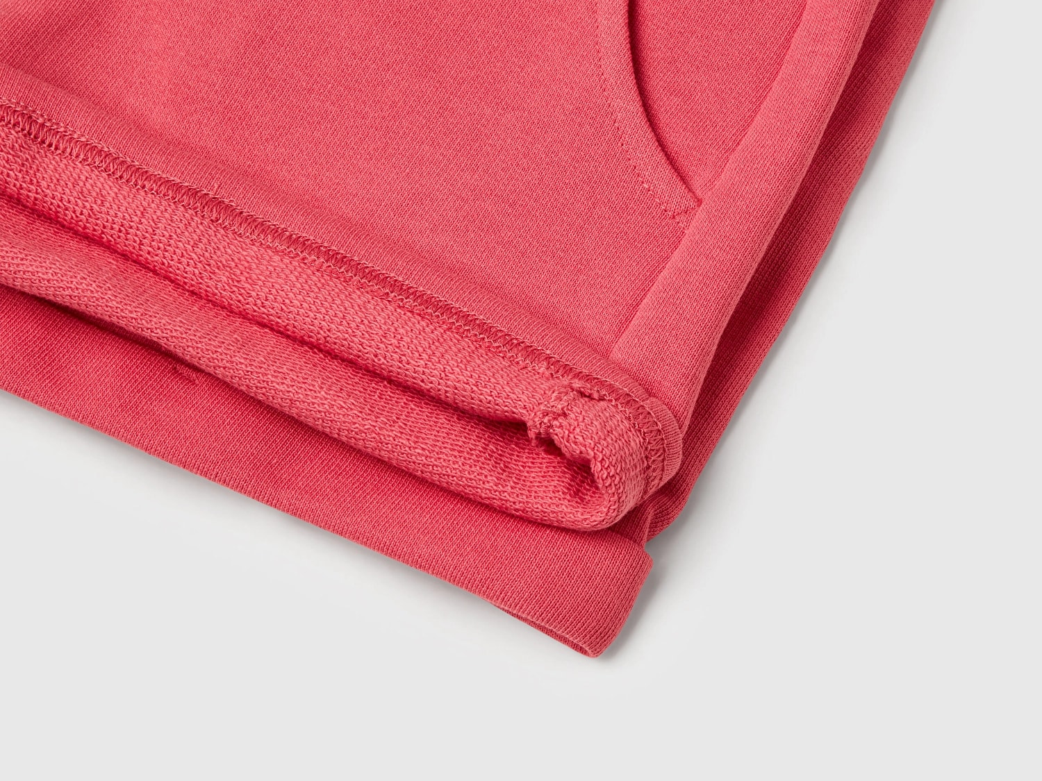 United Colors Of Benetton Kız Çocuk Fuşya Logolu Şort