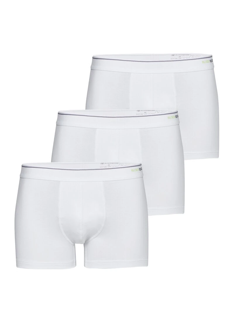 Blackspade Erkek Boxer 3'lü Paket Tender Cotton 9670 - Beyaz