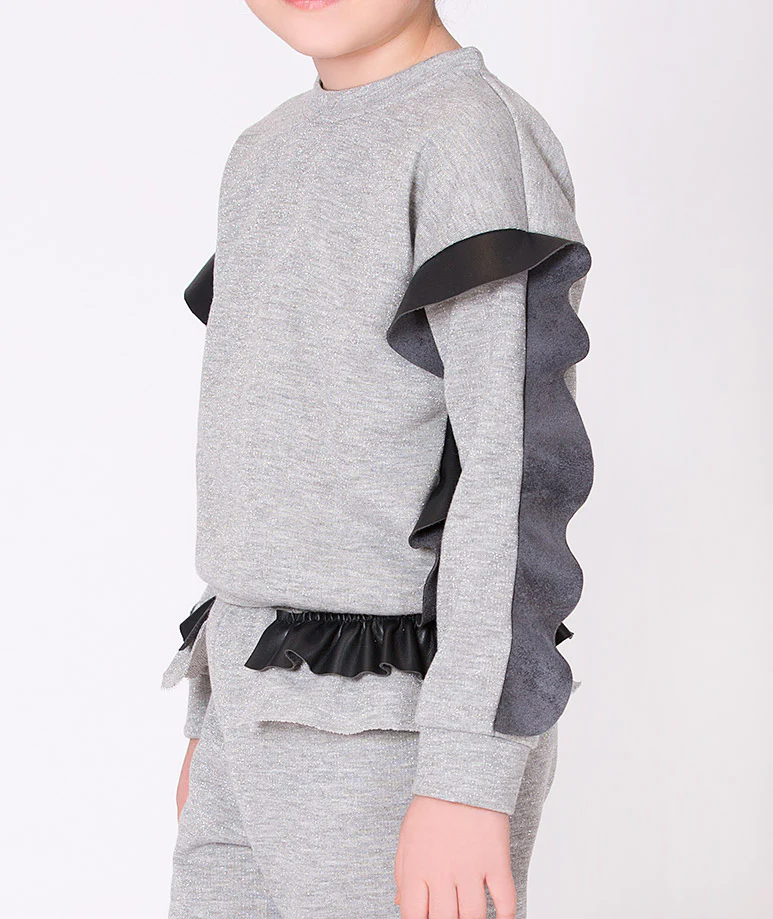 Mama Luma Goose ®  Günlük Fırfırlı Eşofman Takımı | 2 Parça