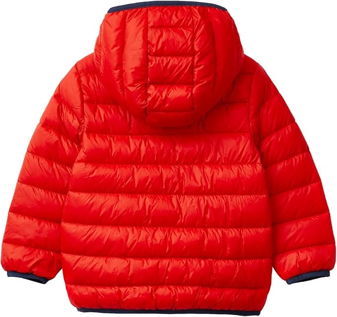 BENETTON Logolu İnce Puffer Mont
