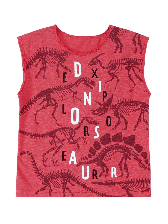 Dinosaur Expert Erkek Çocuk Yazlık Kolsuz T-shirt Şort Takım MSHB&G