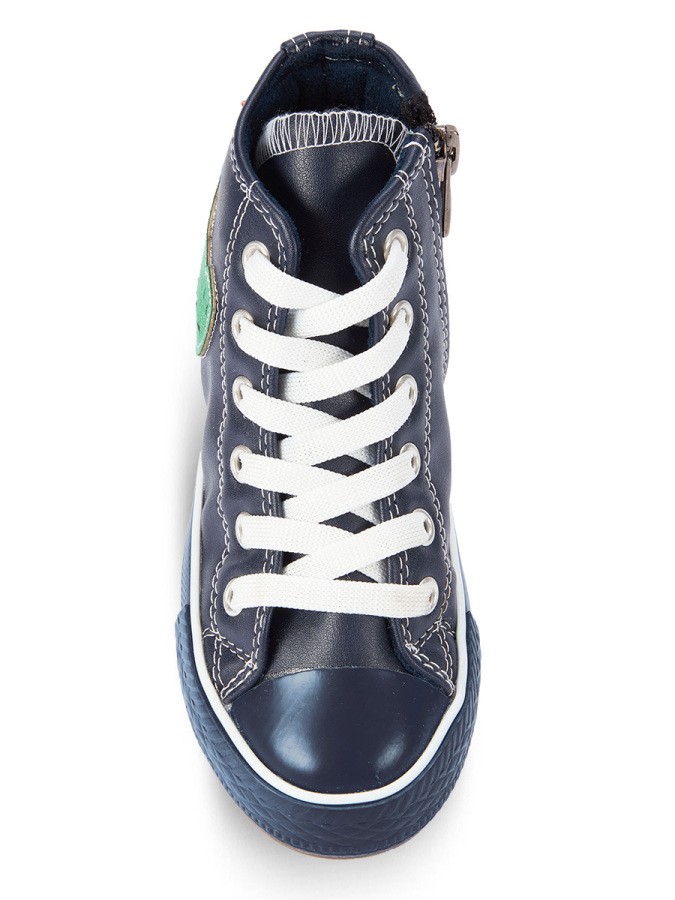 Dino Tırtırlı Erkek Çocuk Sneakers Spor Ayakkabı Denokids