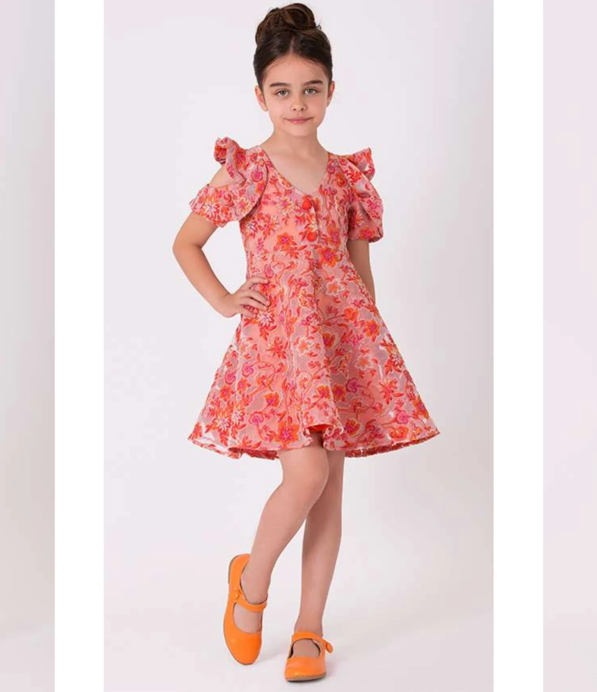 Mama Luma Kız Çocuk Tasarım Elbise 
