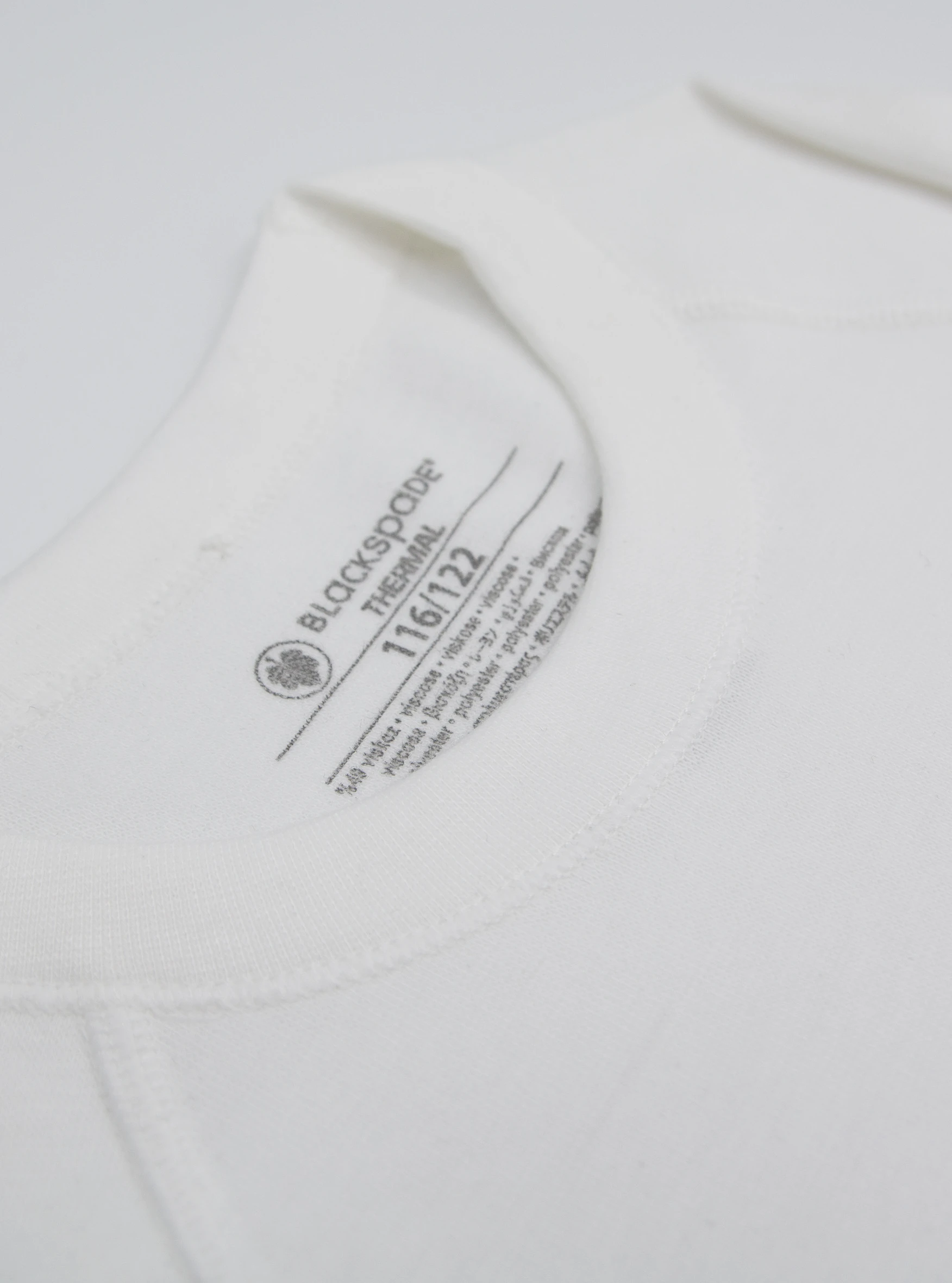 Blackspade Çocuk Termal Tişört 2. Seviye 9265 - Beyaz