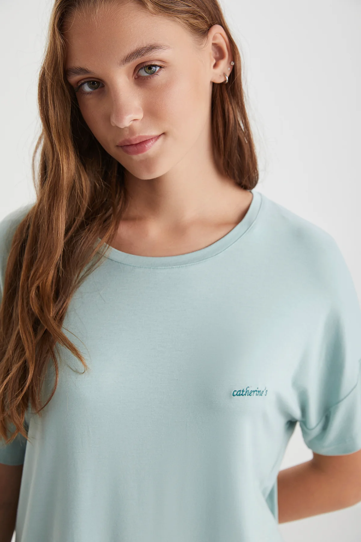 Catherine's Yumuşak Dokulu Kadın Kaprili Takım