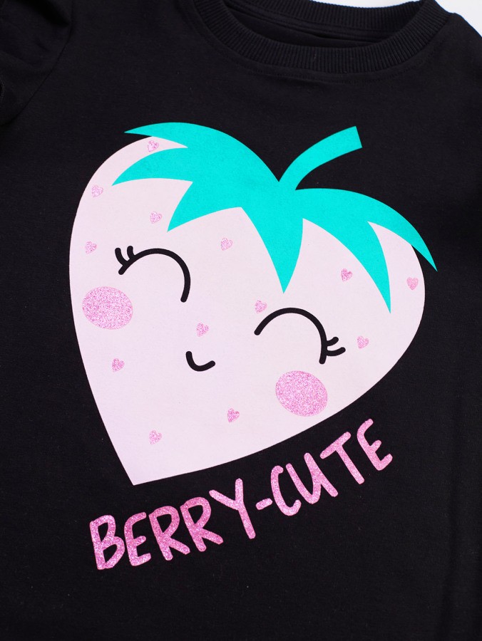 Berry Cute Kız Çocuk T-shirt Şort Takım Denokids