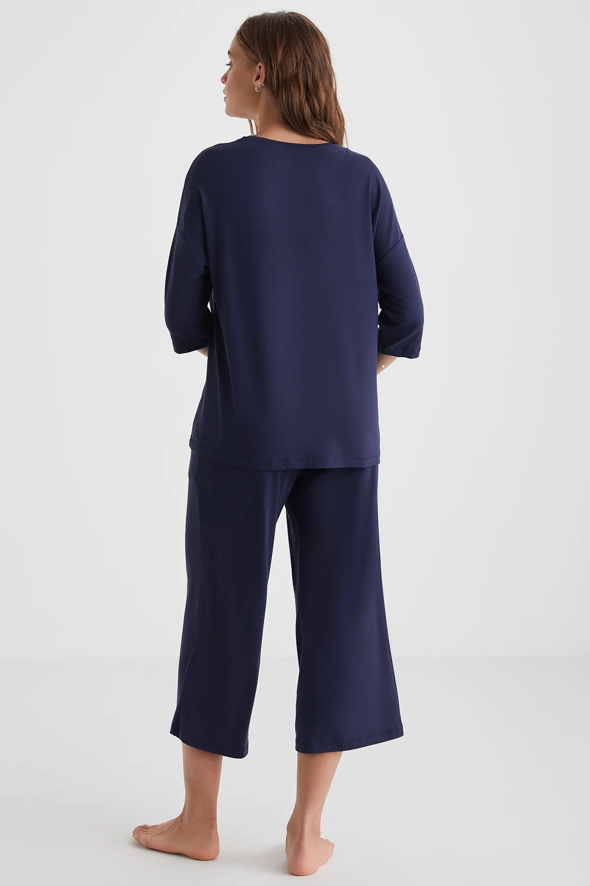 Yumuşak dokulu pijama takımı