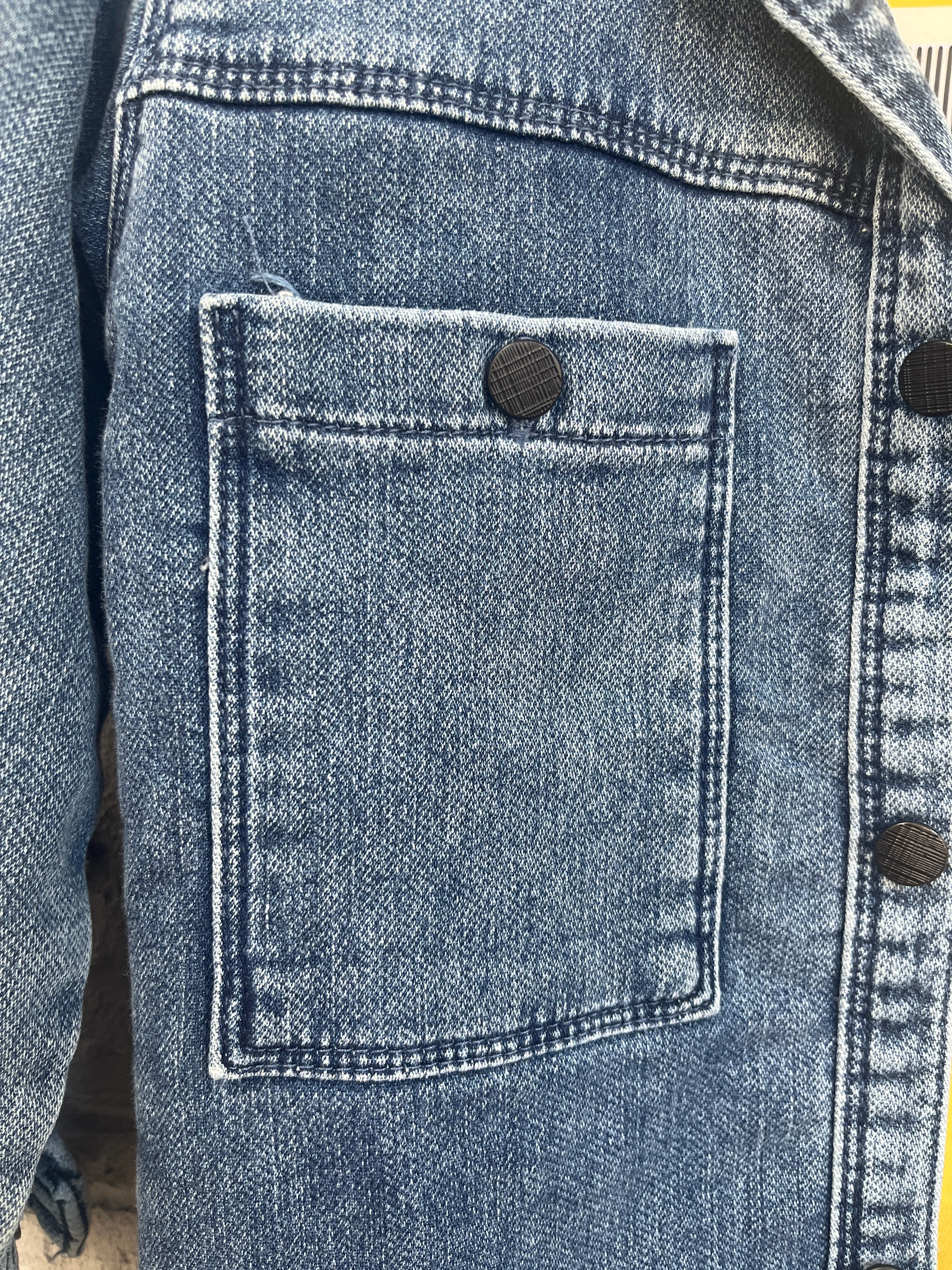 Jacklions Yumuşak Doku Kot Gömlek 